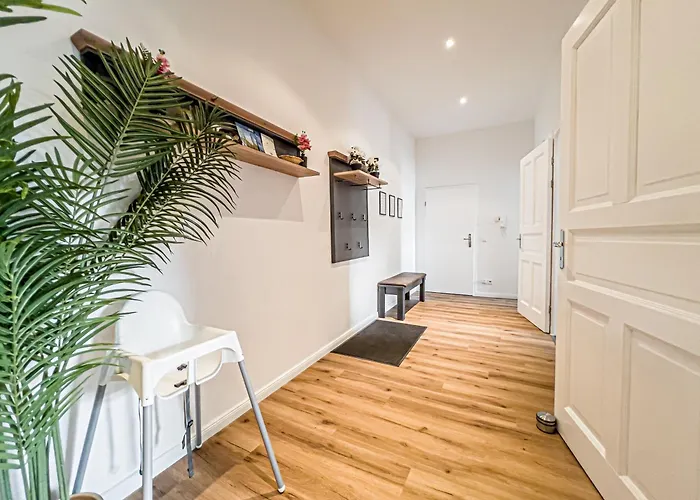 Grosse 3 Schlafzimmer Mit Kueche, Bad, Waschmaschine & Balkon Am Zoo 公寓 莱比锡